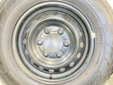 ヨコハマ ブルーアースVAN RY55 195/80R15 107/105LT /日産純正  5.5J+ 139.7-6穴 4本