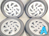 ブリヂストン ネクストリー 185/60R15  /トヨタ純正  5.5J+ 100-4穴 4本