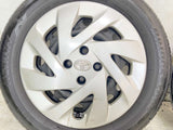 ブリヂストン ネクストリー 185/60R15  /トヨタ純正  5.5J+ 100-4穴 4本