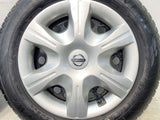 ダンロップ エナセーブ EC204 185/65R15  /日産純正  5.5J+ 100-4穴 4本