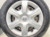 ダンロップ エナセーブ EC204 185/65R15  /日産純正  5.5J+ 100-4穴 4本