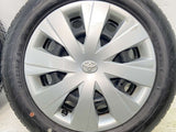 ダンロップ エナセーブ EC204 185/60R15  /トヨタ純正  5.5J+ 100-4穴 4本