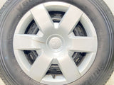 ブリヂストン V600 195/80R15 107/105LT /トヨタ純正  6.0J+ 139.7-6穴 4本