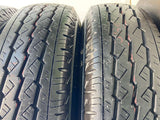 ブリヂストン V600 195/80R15 107/105LT /トヨタ純正  6.0J+ 139.7-6穴 4本