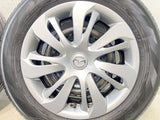 ヨコハマ ブルーアース-A 185/65R15  /マツダ純正  5.5J+ 100-4穴 4本