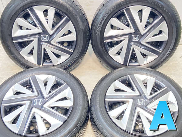 ブリヂストン ネクストリー 185/60R15  /ホンダ純正  6.0J+ 100-4穴 4本