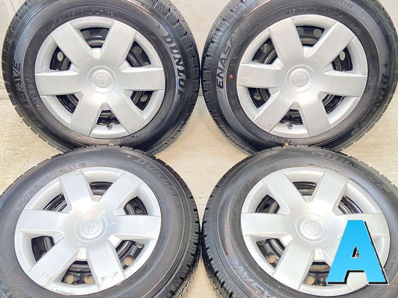 ダンロップ エナセーブ VAN01 185/75R15 106/104LT /トヨタ純正  6.0J+ 139.7-6穴 4本