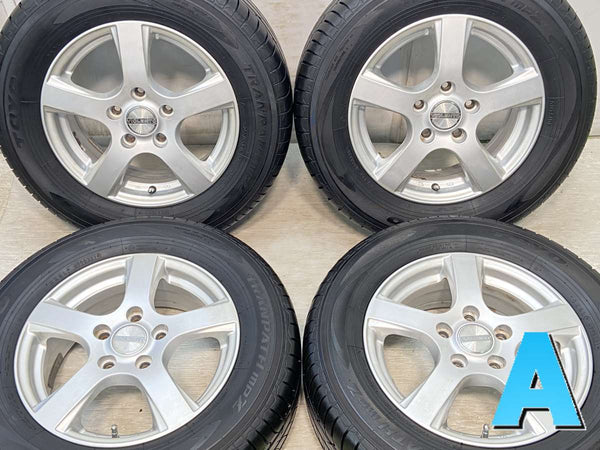 トーヨータイヤ トランパス mpZ 205/65R15  /　 VIOLENTO 6.0J+53 114.3-5穴 4本