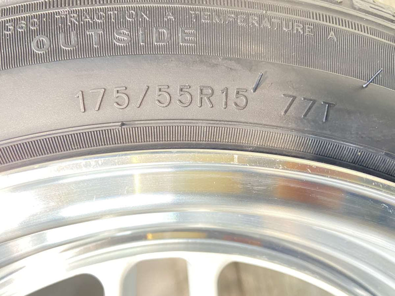 SAILUN ATREZZO ECO 175/55R15  /　 BMS 8.0J+20 100-4穴 4本