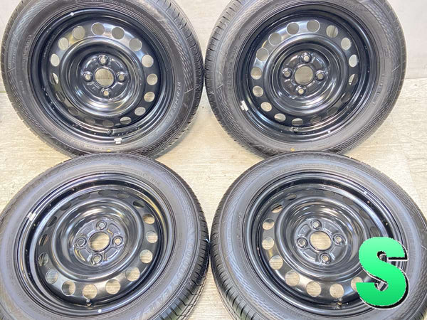 グッドイヤー エフィシェント グリップ ECO EG02 185/60R15  /トヨタ純正 G4 5.5J+ 100-4穴 4本