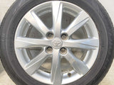 ダンロップ EC202 175/65R15  /トヨタ純正  5.5J+45 100-4穴 4本