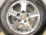 ダンロップ グラントレック PT3 175/80R15  /三菱純正  5.5J+46 114.3-5穴 4本