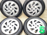 ダンロップ エナセーブ EC204 185/60R15  /トヨタ純正 P6 5.5J+ 100-4穴 4本