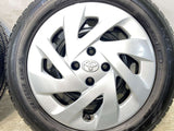 ダンロップ エナセーブ EC204 185/60R15  /トヨタ純正 P6 5.5J+ 100-4穴 4本