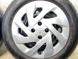 ダンロップ エナセーブ EC204 185/60R15  /トヨタ純正 P6 5.5J+ 100-4穴 4本