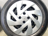 ダンロップ エナセーブ EC300+ 185/60R15  /トヨタ純正 G4 5.5J+45 100-4穴 4本
