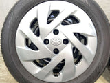 ダンロップ エナセーブ EC300+ 185/60R15  /トヨタ純正 G4 5.5J+45 100-4穴 4本