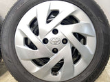 ダンロップ エナセーブ EC300+ 185/60R15  /トヨタ純正 G4 5.5J+45 100-4穴 4本
