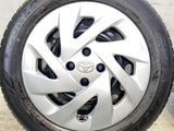 ダンロップ エナセーブ EC300+ 185/60R15  /トヨタ純正  5.5J+45 100-4穴 4本