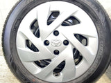 ダンロップ エナセーブ EC300+ 185/60R15  /トヨタ純正  5.5J+45 100-4穴 4本