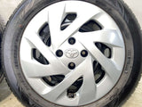 ダンロップ エナセーブ EC300+ 185/60R15  /トヨタ純正  5.5J+45 100-4穴 4本