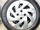 ダンロップ エナセーブ EC300+ 185/60R15  /トヨタ純正  5.5J+45 100-4穴 4本