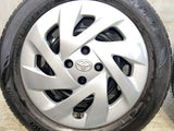 ダンロップ エナセーブEC300+ 185/60R15  /トヨタ純正  5.5J+45 100-4穴 4本
