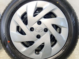 ダンロップ エナセーブ EC300+ 185/60R15  /トヨタ純正  5.5J+45 100-4穴 4本