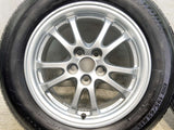 ブリヂストン ネクストリー 195/65R15  /トヨタ純正  6.5J+40 100-5穴 4本