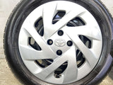 ブリヂストン NEWNO 185/60R15  /トヨタ純正 G4 5.5J+45 100-4穴 4本