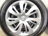 ブリヂストン NEWNO 185/65R15  /マツダ純正  5.5J+ 100-4穴 4本