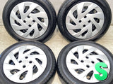 ダンロップ エナセーブ EC204 185/60R15  /トヨタ純正 P6 5.5J+ 100-4穴 4本