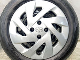 ダンロップ エナセーブ EC204 185/60R15  /トヨタ純正 P6 5.5J+ 100-4穴 4本