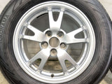 ヨコハマ ブルーアース-RV RV-03 195/65R15  /トヨタ純正  6.0J+45 100-5穴 4本