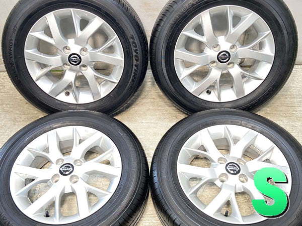 21年8分山】185/65R15夏タイヤ、15インチアルミ4本