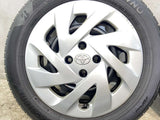 ブリヂストン NEWNO 185/60R15  /トヨタ純正 G4 5.5J+45 100-4穴 4本