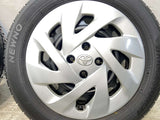 ブリヂストン NEWNO 185/60R15  /トヨタ純正 G4 5.5J+45 100-4穴 4本