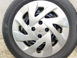 ブリヂストン NEWNO 185/60R15  /トヨタ純正 G4 5.5J+45 100-4穴 4本