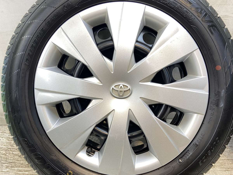 ダンロップ エナセーブ EC204 175/65R15  /トヨタ純正 WM 5.0J+39 100-4穴 4本