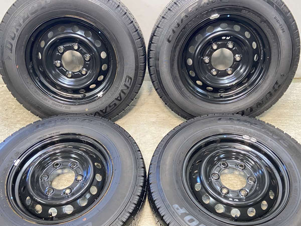 ダンロップ エナセーブ VAN01 195/80R15 107/105LT /日産純正  5.5J+ 139.7-6穴 4本