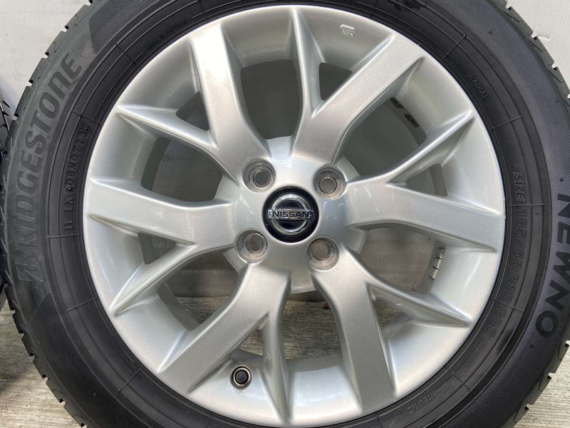 ブリヂストン NEWNO 185/65R15  /日産純正  5.5J+40 100-4穴 4本