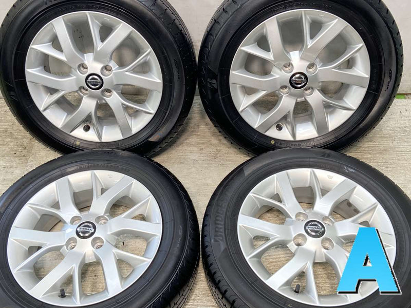 ブリヂストン NEWNO 185/65R15  /日産純正  5.5J+40 100-4穴 4本