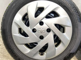ブリヂストン NEWNO 185/60R15  /トヨタ純正 G4 5.5J+45 100-4穴 4本