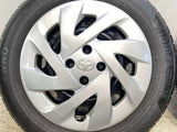 ブリヂストン NEWNO 185/60R15  /トヨタ純正 G4 5.5J+45 100-4穴 4本