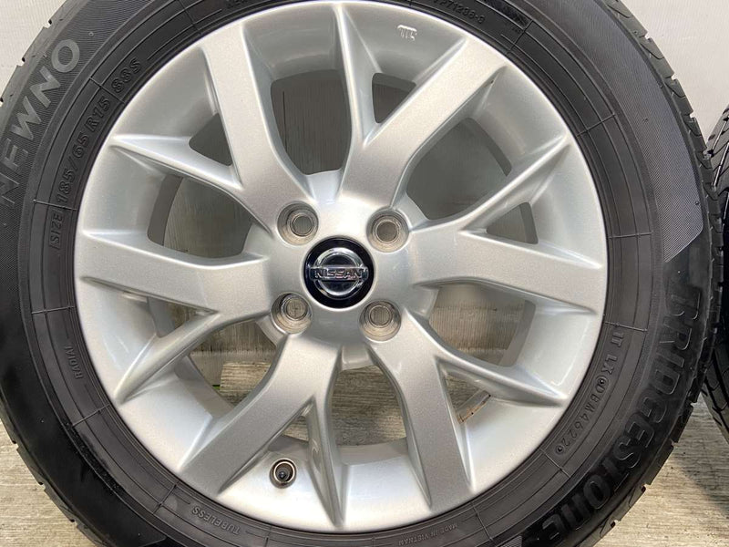 ブリヂストン NEWNO 185/65R15  /日産純正  5.5J+40 100-4穴 4本