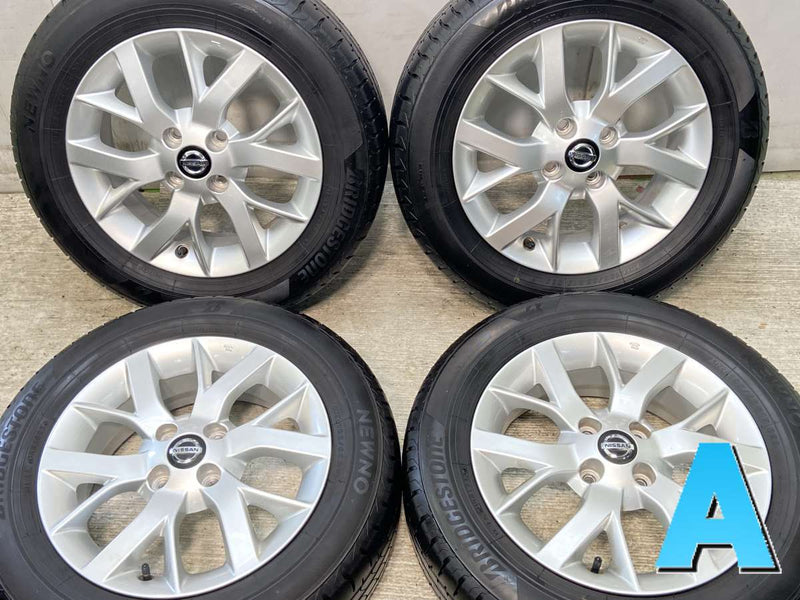 ブリヂストン NEWNO 185/65R15  /日産純正  5.5J+40 100-4穴 4本