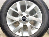 トーヨータイヤ ナノエナジー J67 185/65R15  /日産純正  5.5J+40 100-4穴 4本