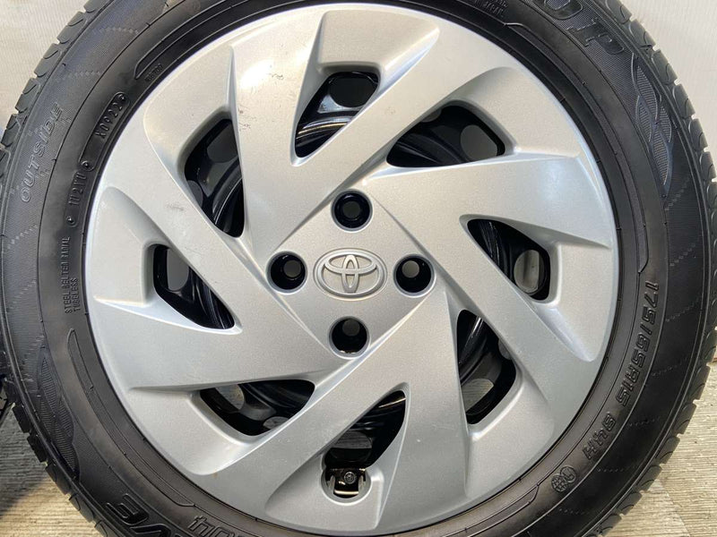 ダンロップ エナセーブ EC204 175/65R15  /トヨタ純正 WM 5.0J+39 100-4穴 4本