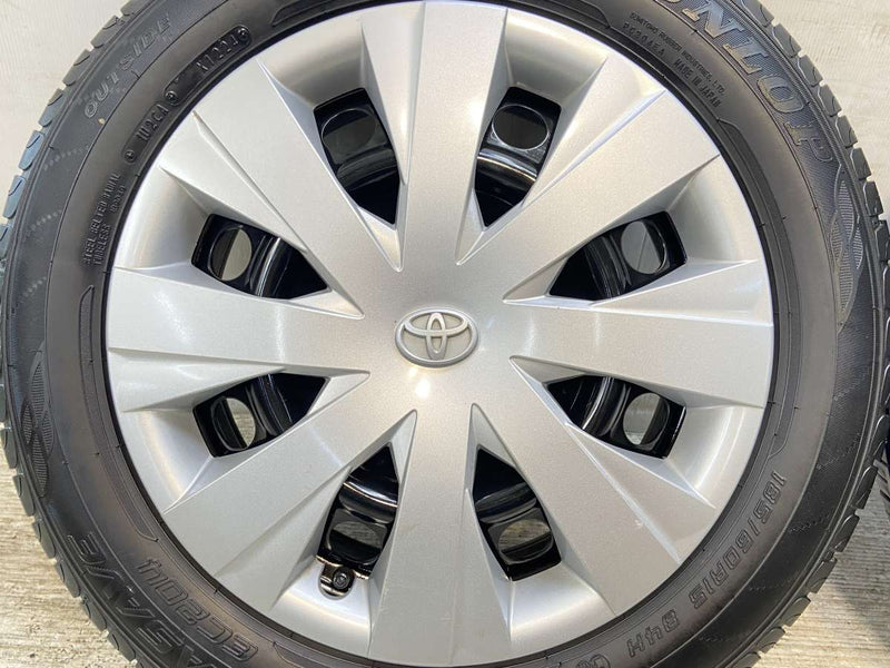 ダンロップ エナセーブ EC204 185/60R15  /トヨタ純正 G4 5.5J+45 100-4穴 4本