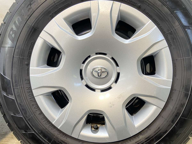 ヨコハマ ブルーアースVAN RY55 195/80R15 107/105LT /トヨタ純正 HS 6.0J+ 139.7-6穴 4本